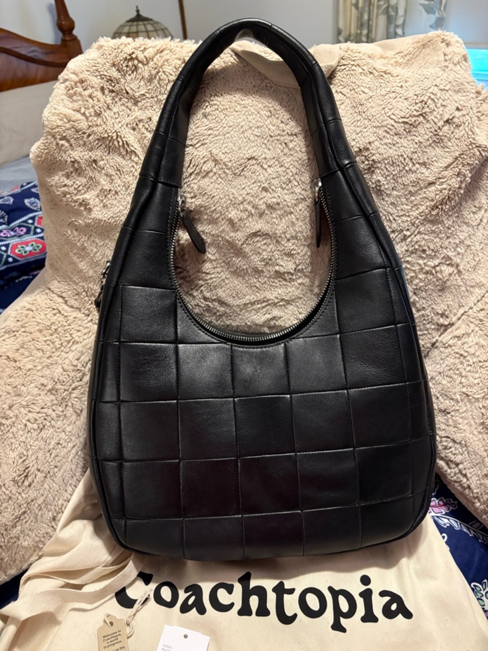 Coachtopia Alter/Ego Crescent Shoulder Bag In Upcrafted Leather - Picture 13 of 13